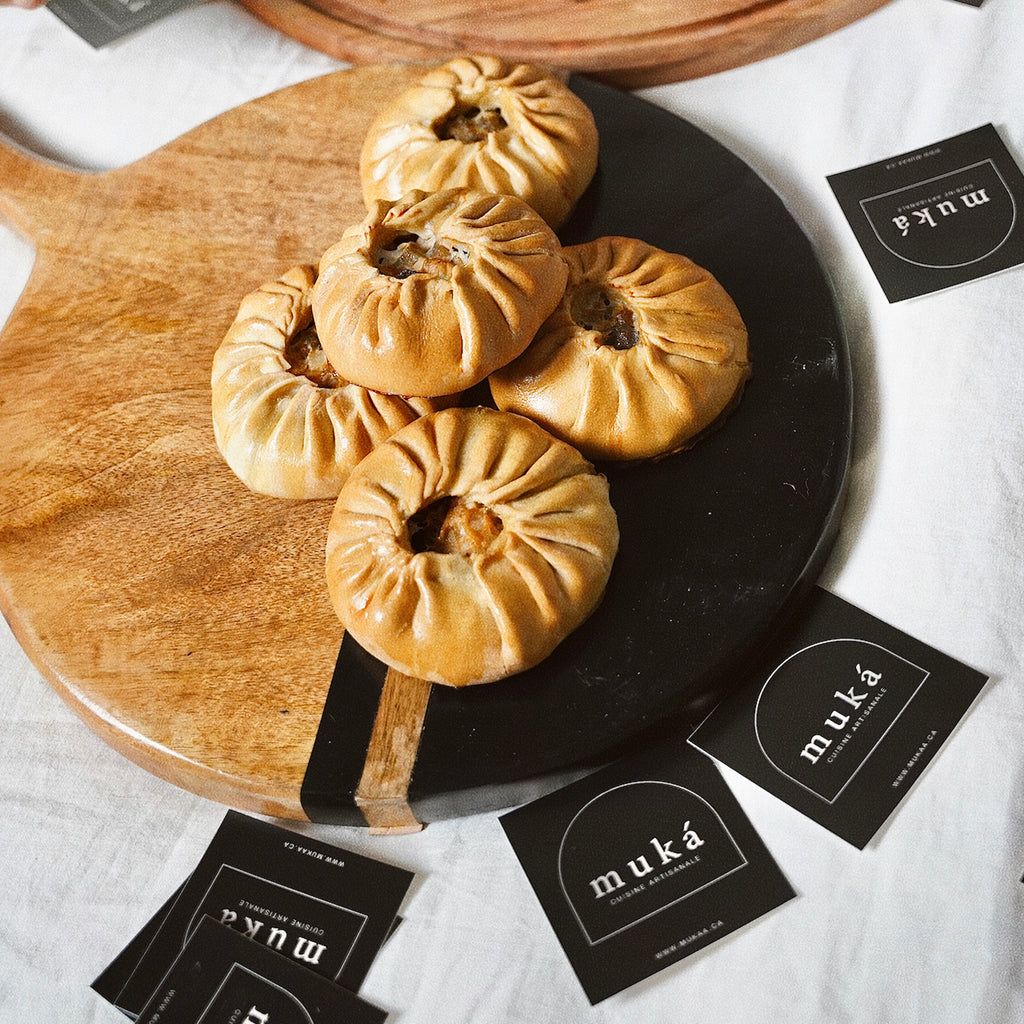 mini pies with beef and pumpkin by muka cuisine artisanale mukaa.ca